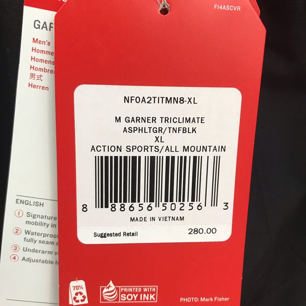 New The North Face Garner Triclimate Jacket - Picture 3 of 6